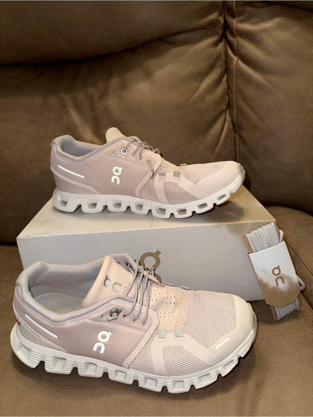 On Running Women's Cloudswift Sneakers - Light Pink/White